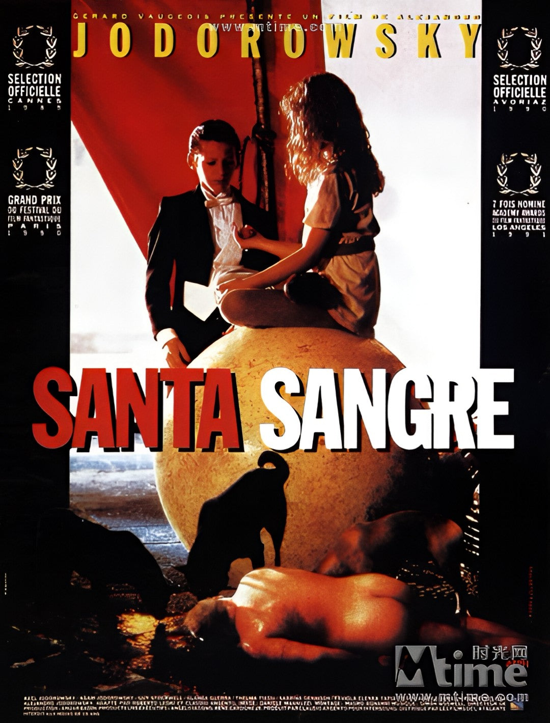 1-Disc Santa sangre (1989） 1080P for Gift Movie All RegionPlay Seal Box Blu-ray