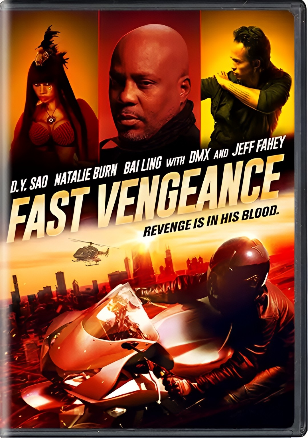 1-Disc Fast Vengeance (2021) 1080P for Gift Movie All RegionPlay Seal Box Blu-ray