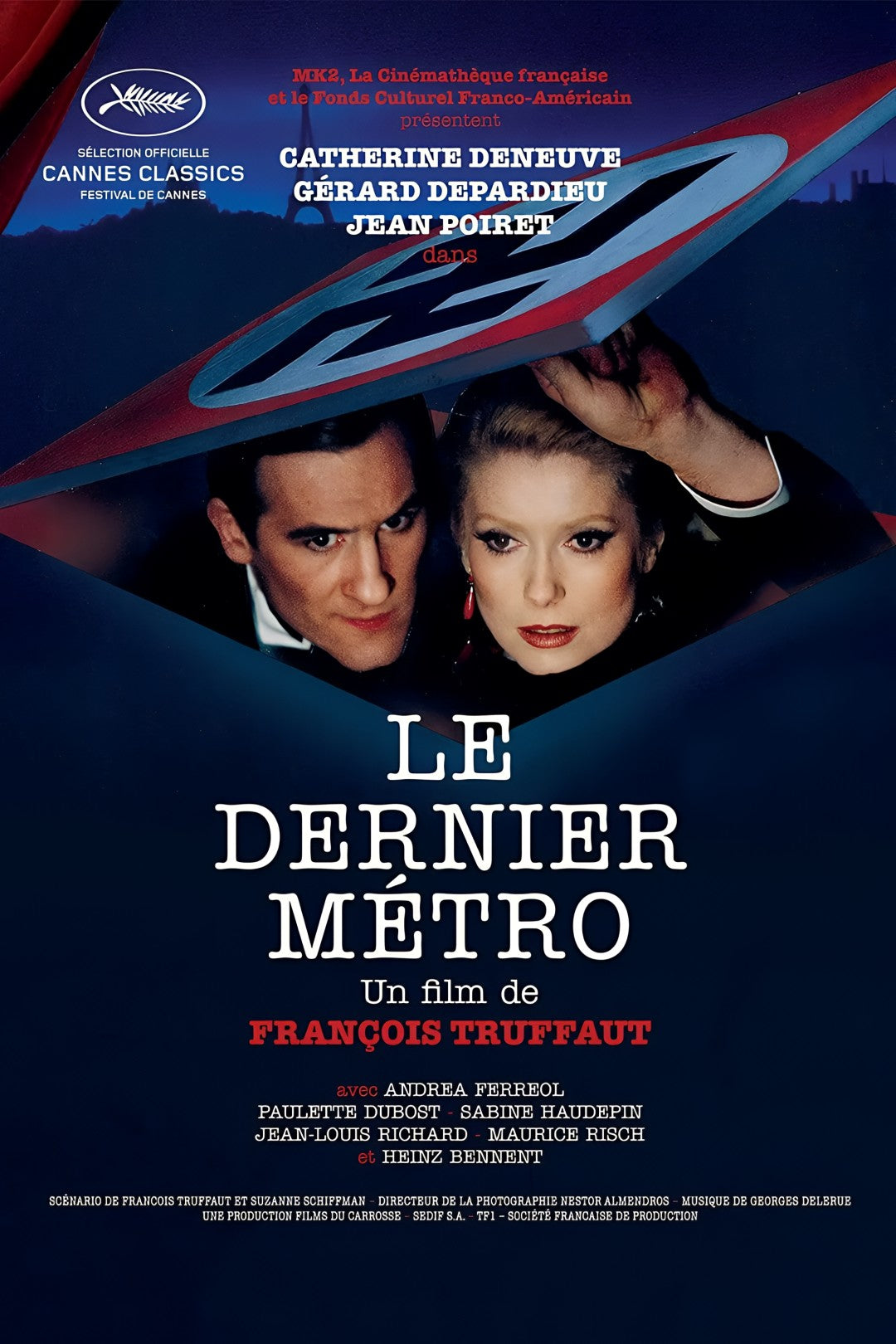 1-Disc Le dernier métro (1980) 1080P for Gift Movie All RegionPlay Seal Box Blu-ray