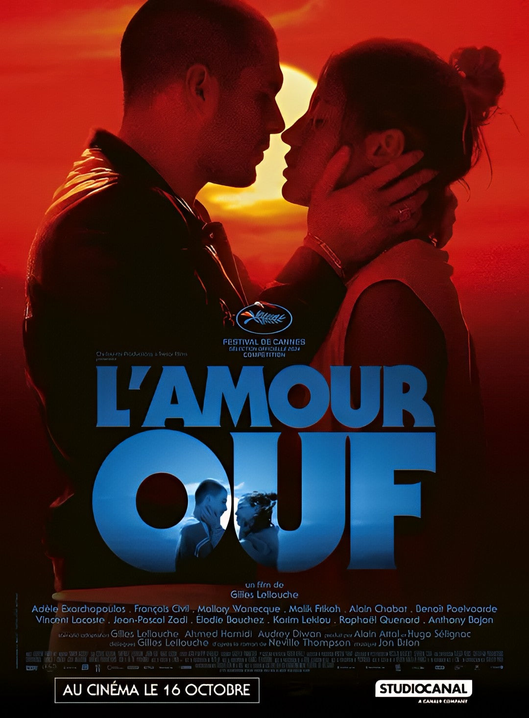 1-Disc L'Amour ouf (2024) 1080P for Gift Movie All RegionPlay Seal Box Blu-ray