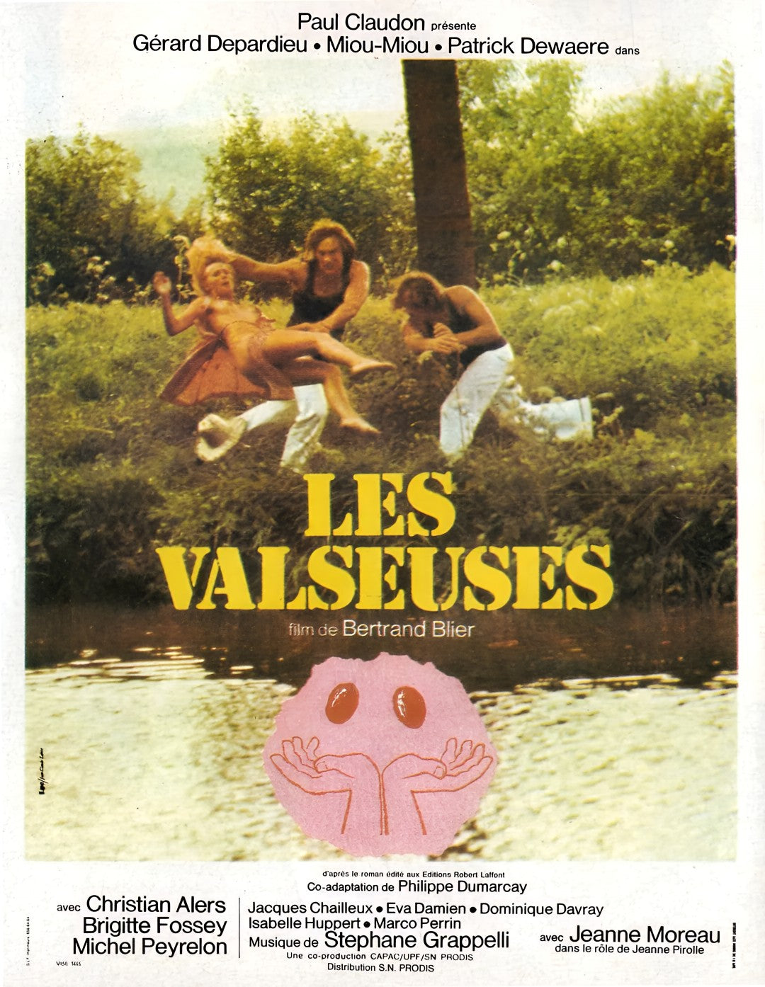 1-Disc Les valseuses (1974) 1080P for Gift Movie All RegionPlay Seal Box Blu-ray