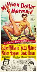 1-Disc Million Dollar Mermaid (1952) 1080P for Gift Movie All RegionPlay Seal Box Blu-ray