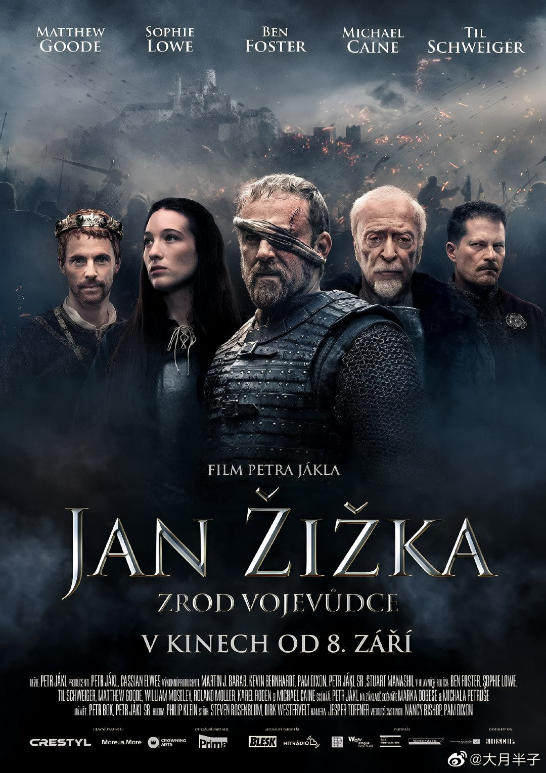 1-Disc Medieval (2022) 1080P for Gift Movie All RegionPlay Seal Box Blu-ray