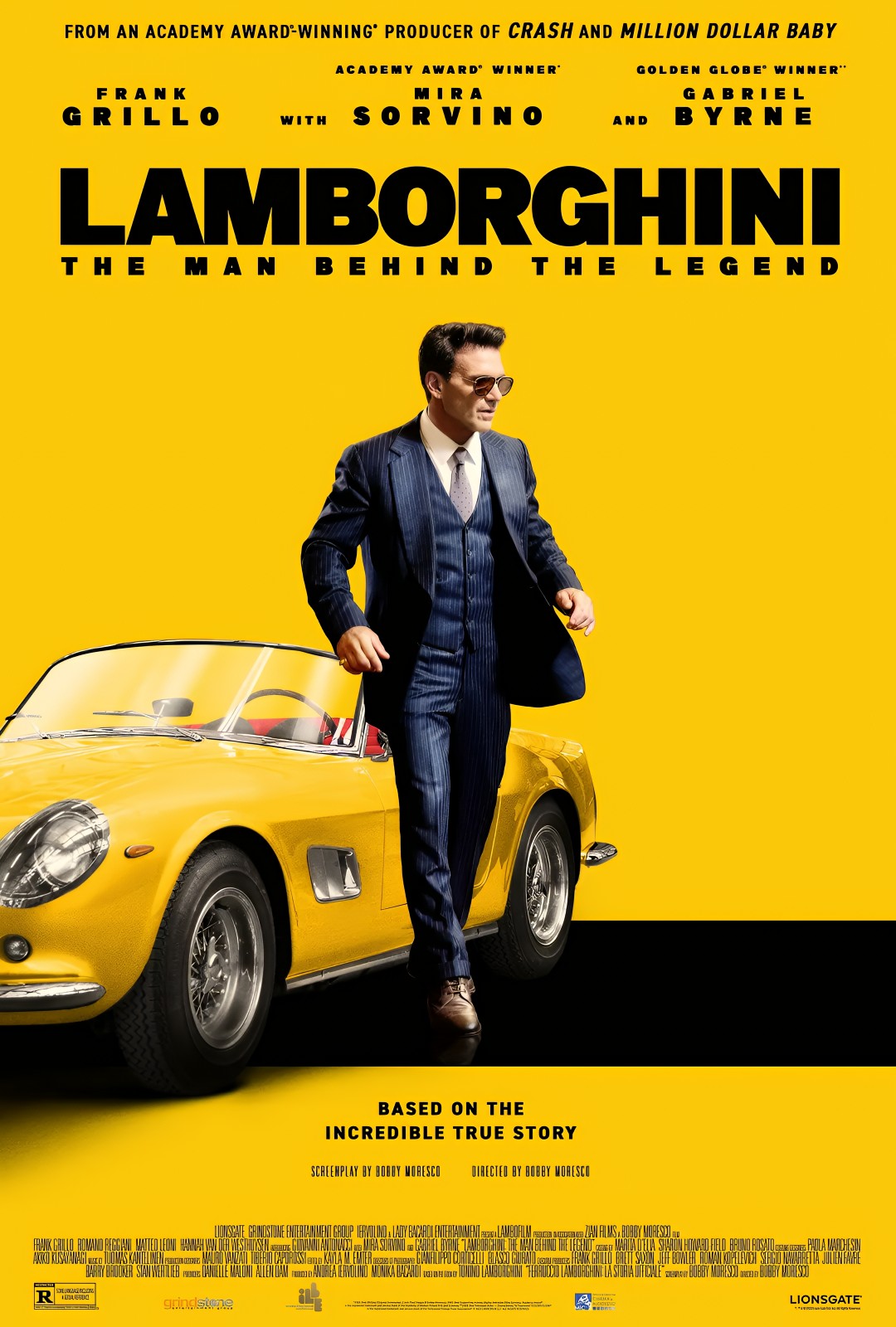 1-Disc Lamborghini: The Man Behind the Legend (2022) 1080P for Gift Movie All RegionPlay Seal Box Blu-ray