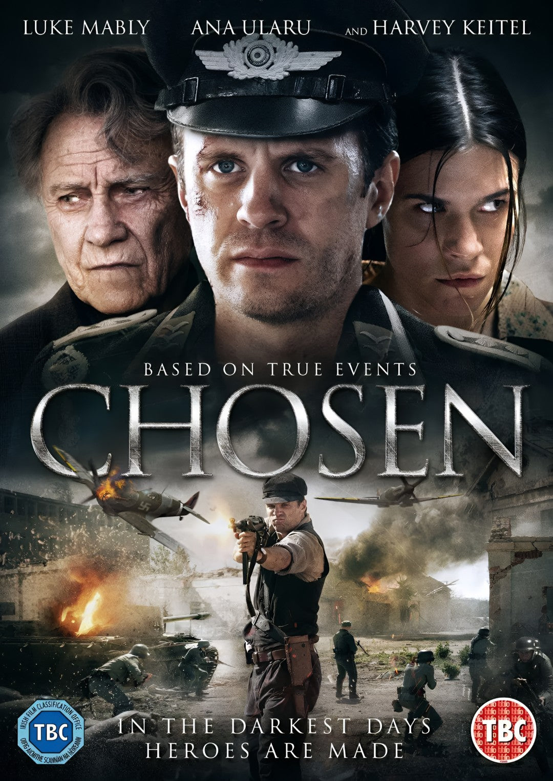 1-Disc Chosen (2016) 1080P for Gift Movie All RegionPlay Seal Box Blu-ray