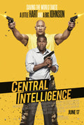 1-Disc Central Intelligence (2016) 1080P for Gift Movie All RegionPlay Seal Box Blu-ray