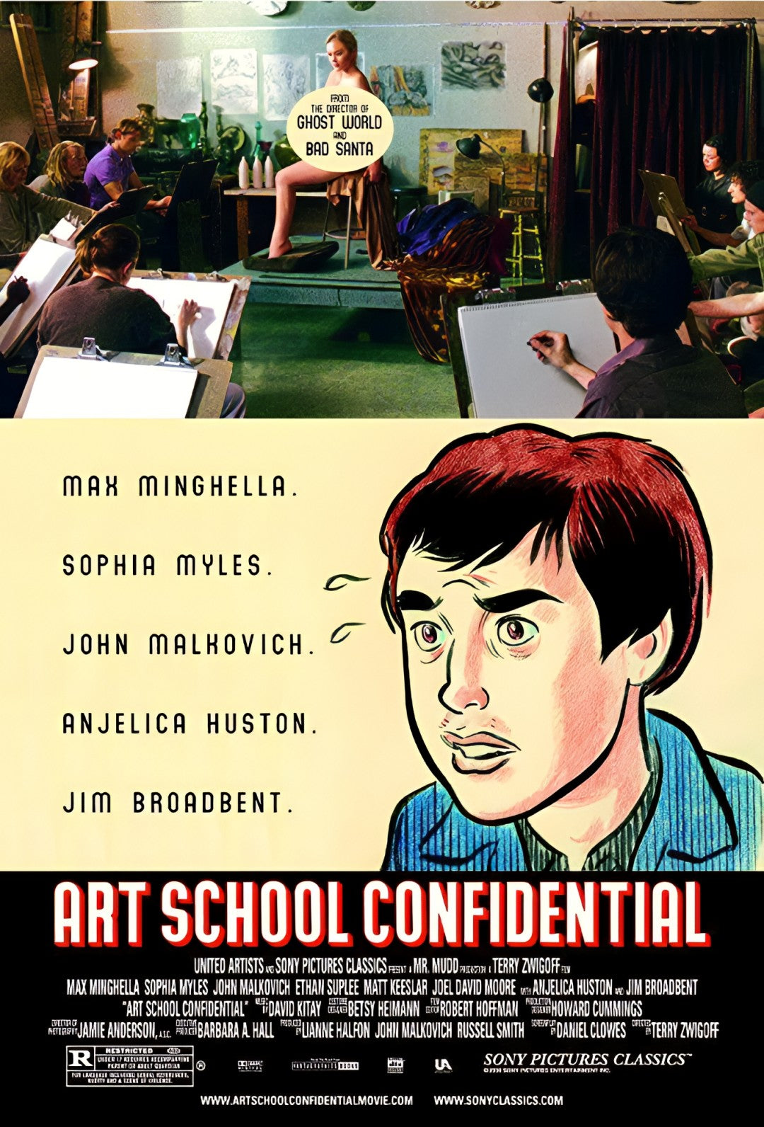 1-Disc Art School Confidential (2006) 1080P for Gift Movie All RegionPlay Seal Box Blu-ray