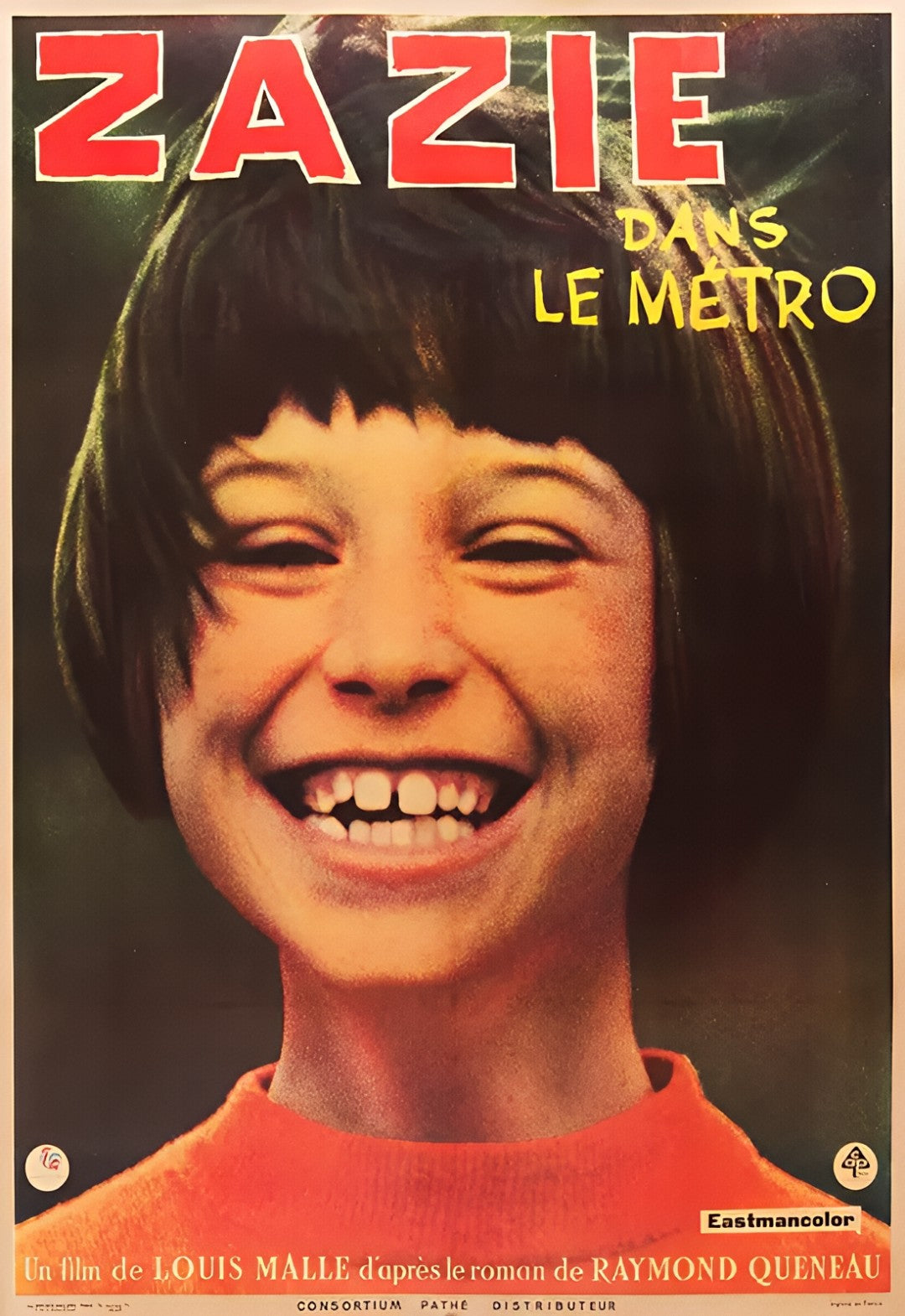 1-Disc Zazie dans le métro (1960) 1080P for Gift Movie All RegionPlay Seal Box Blu-ray
