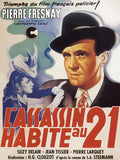 1-Disc The Murderer Lives at 21 (1942) 1080P for Gift Movie All RegionPlay Seal Box Blu-ray