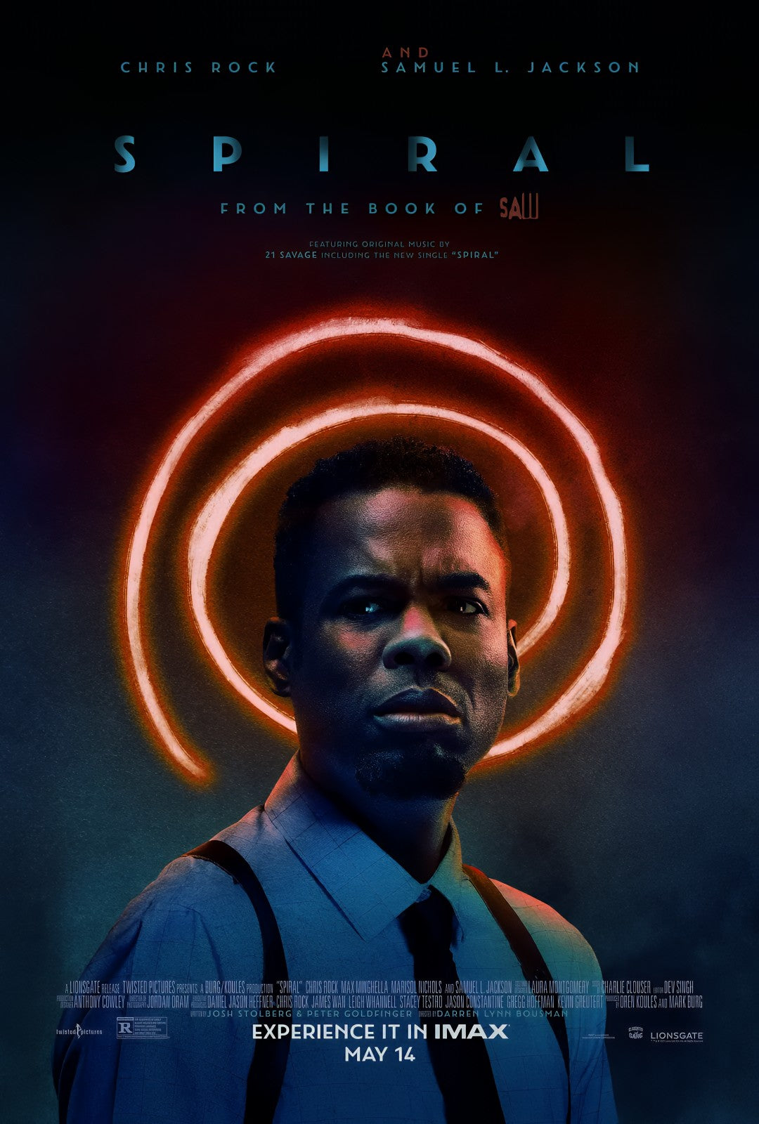 1-Disc Spiral: From the Book of Saw (2021) 1080P for Gift Movie All RegionPlay Seal Box Blu-ray
