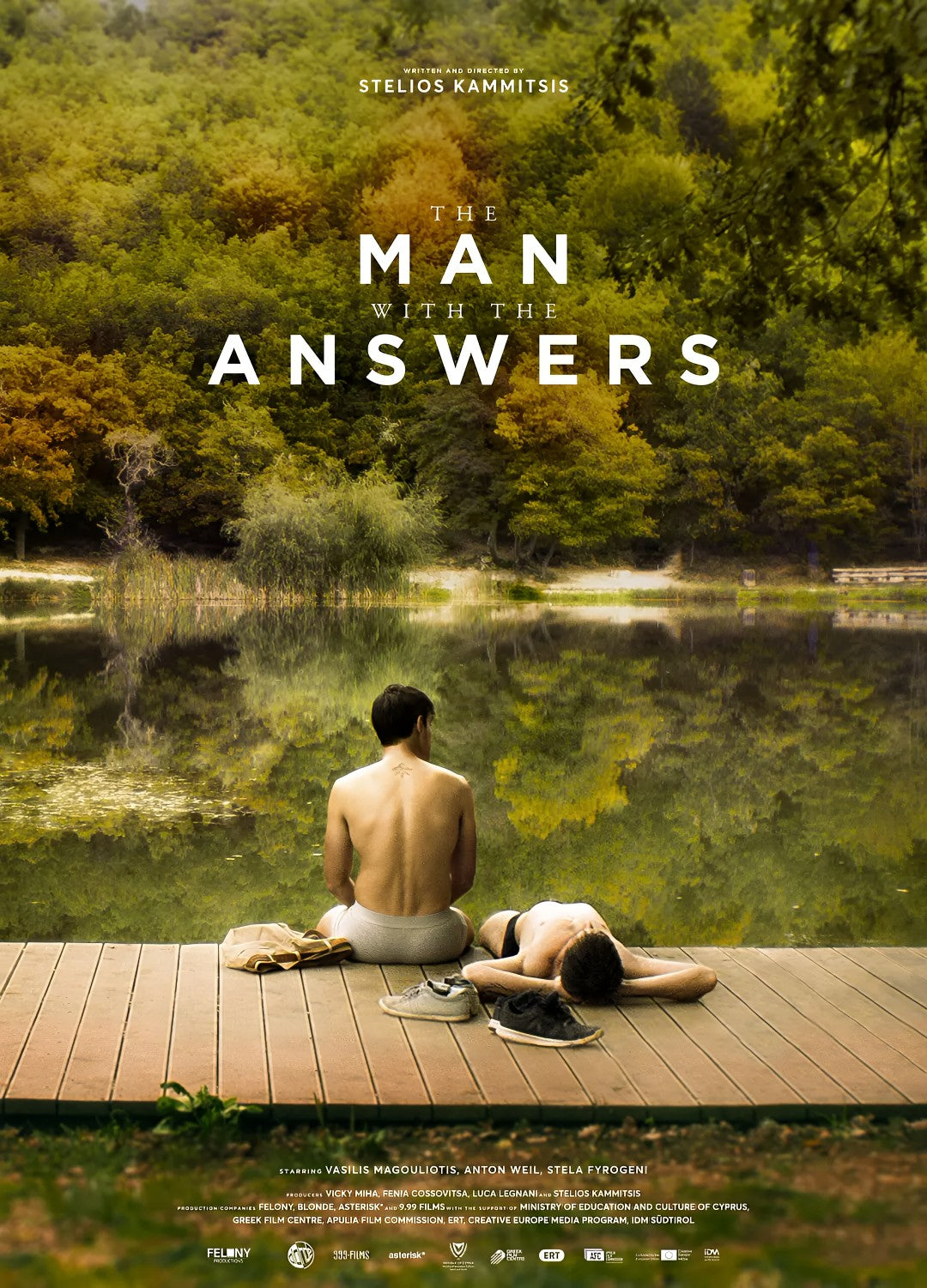 1-Disc The Man with the Answers (2021) 1080P for Gift Movie All RegionPlay Seal Box Blu-ray