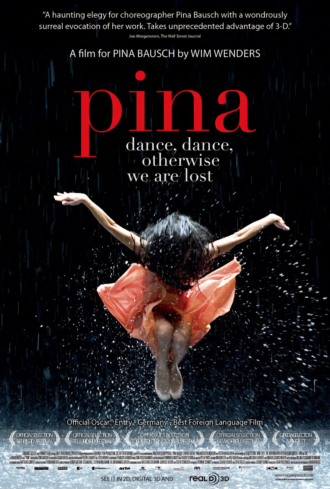 1-Disc Pina (2011) 1080P for Gift Movie All RegionPlay Seal Box Blu-ray