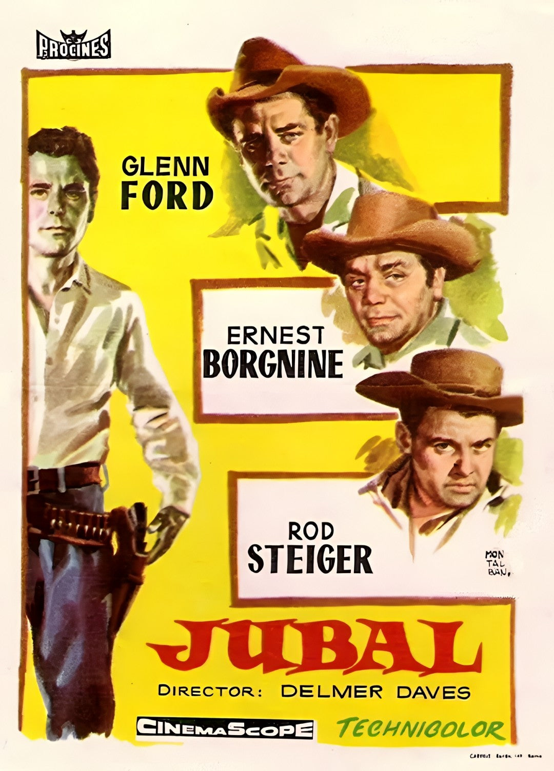 1-Disc Jubal (1956) 1080P for Gift Movie All RegionPlay Seal Box Blu-ray