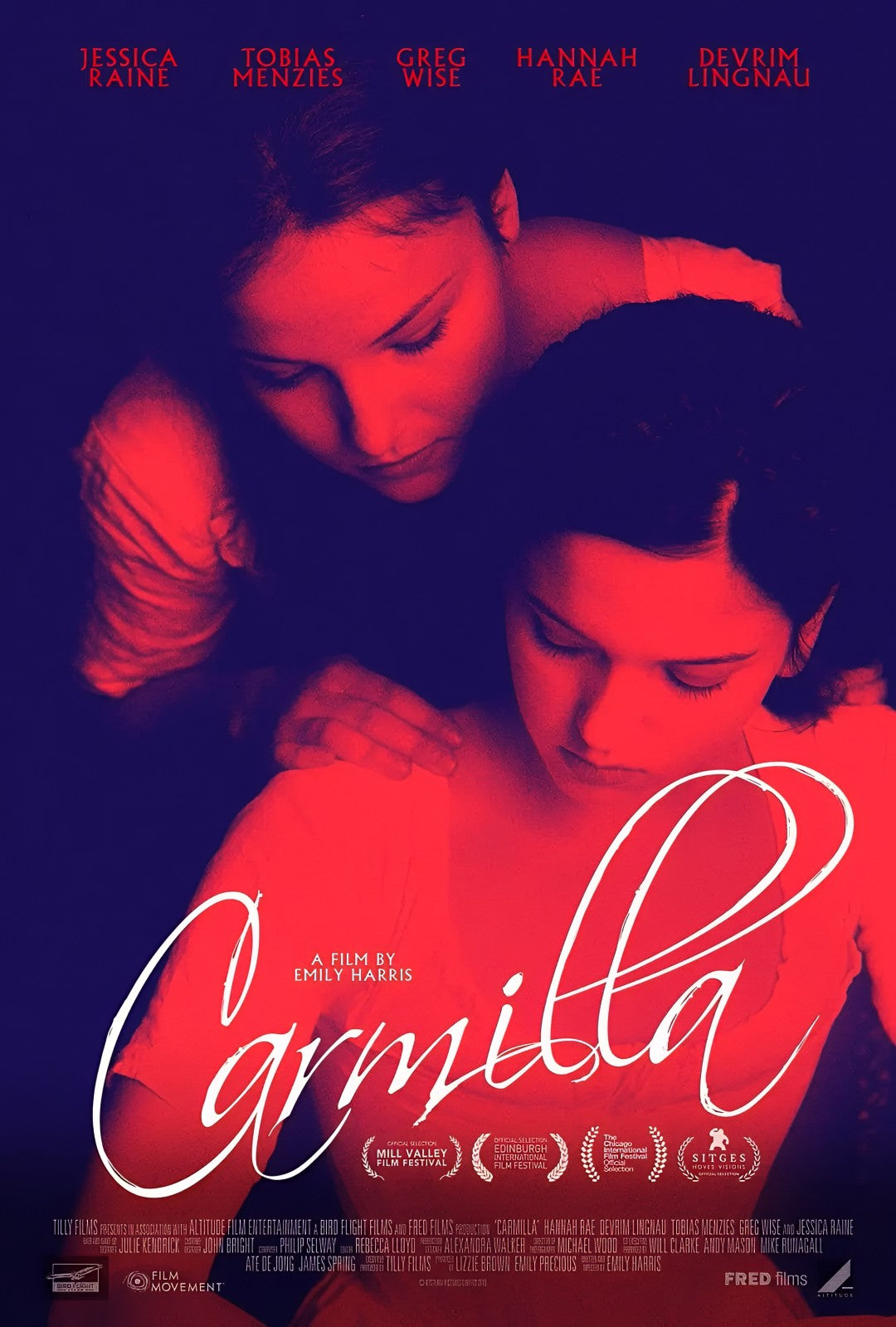 1-Disc Carmilla (2019) 1080P for Gift Movie All RegionPlay Seal Box Blu-ray