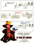1-Disc Le Roi de cœur (1966) 1080P for Gift Movie All RegionPlay Seal Box Blu-ray