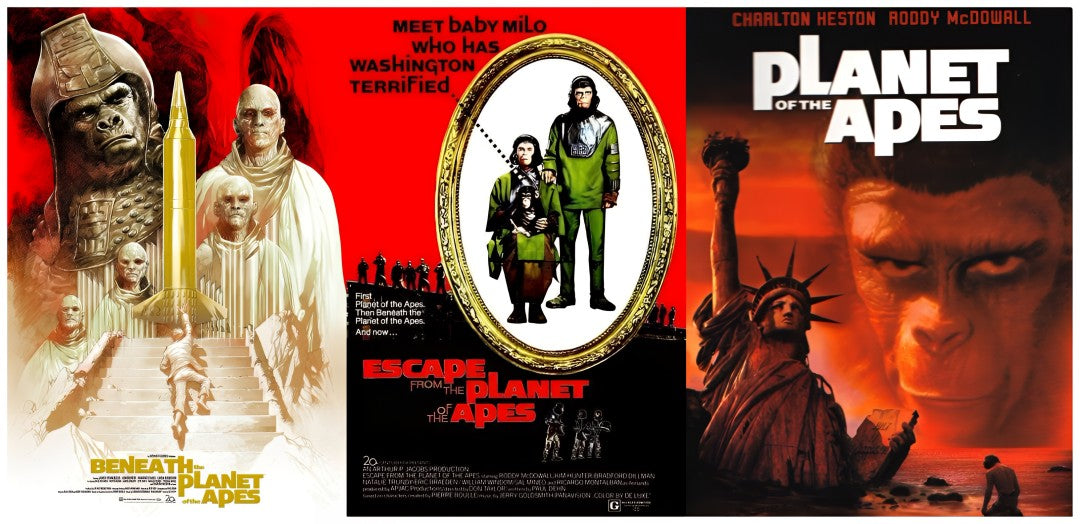 3-Disc Planet of the Apes Season 1-3 1080P for Gift Movie All RegionPlay Seal Box Blu-ray