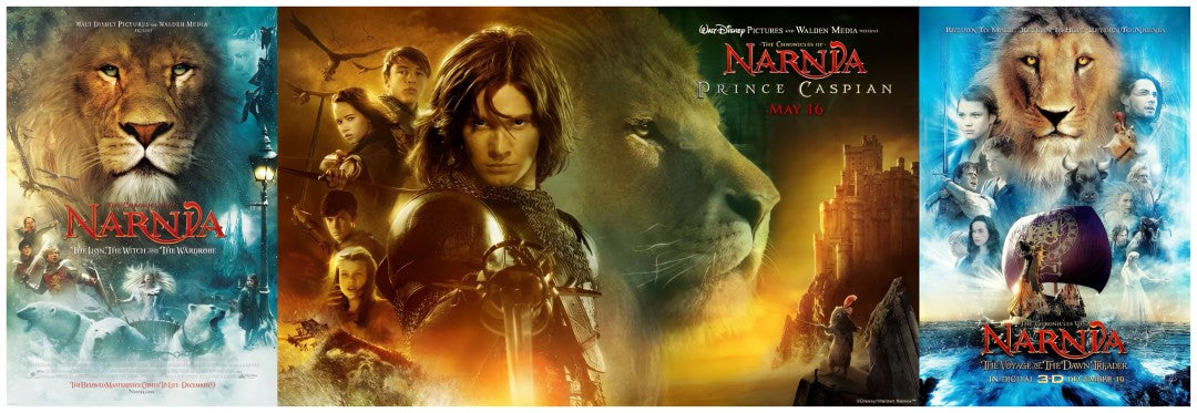 3-Disc The Chronicles of Narnia Season 1-3 1080P for Gift Movie All RegionPlay Seal Box Blu-ray