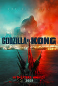 1-Disc Godzilla vs Kong (2021) 1080P for Gift Movie All RegionPlay Seal Box Blu-ray