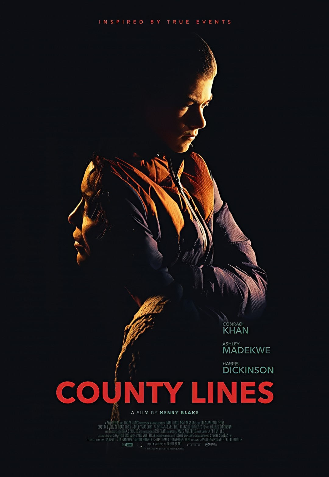 1-Disc County Lines (2019) 1080P for Gift Movie All RegionPlay Seal Box Blu-ray