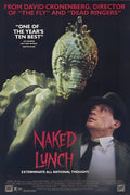 1-Disc Naked Lunch (1991) 1080P for Gift Movie All RegionPlay Seal Box Blu-ray