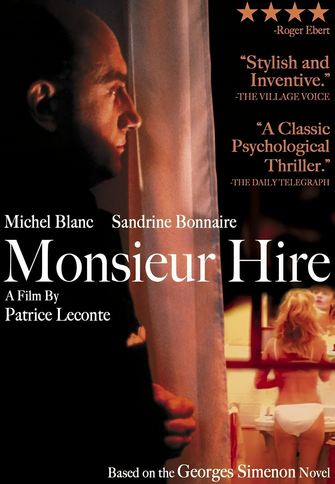 1-Disc Monsieur Hire (1989) 1080P for Gift Movie All RegionPlay Seal Box Blu-ray