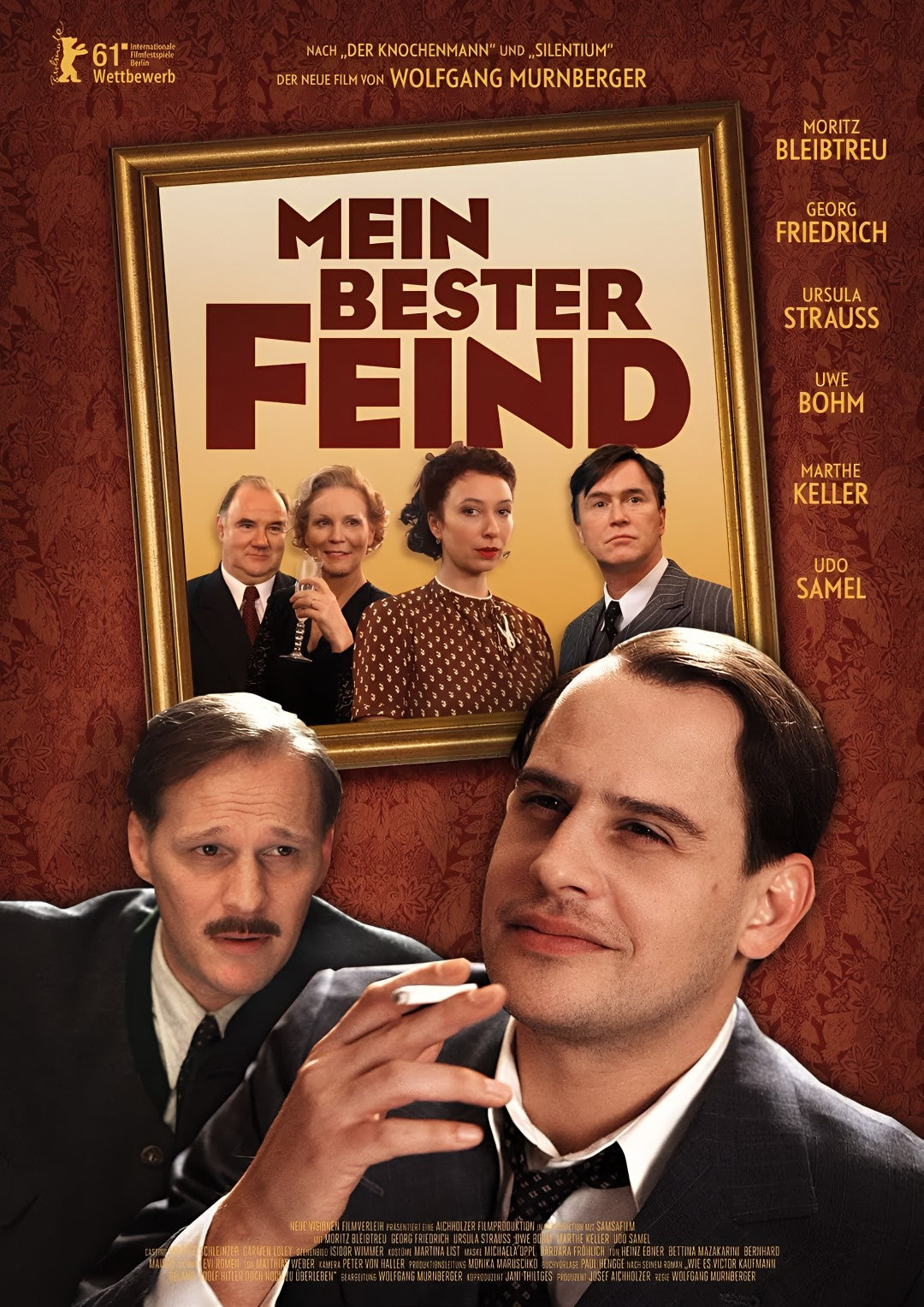 1-Disc Mein bester Feind (2011) 1080P for Gift Movie All RegionPlay Seal Box Blu-ray
