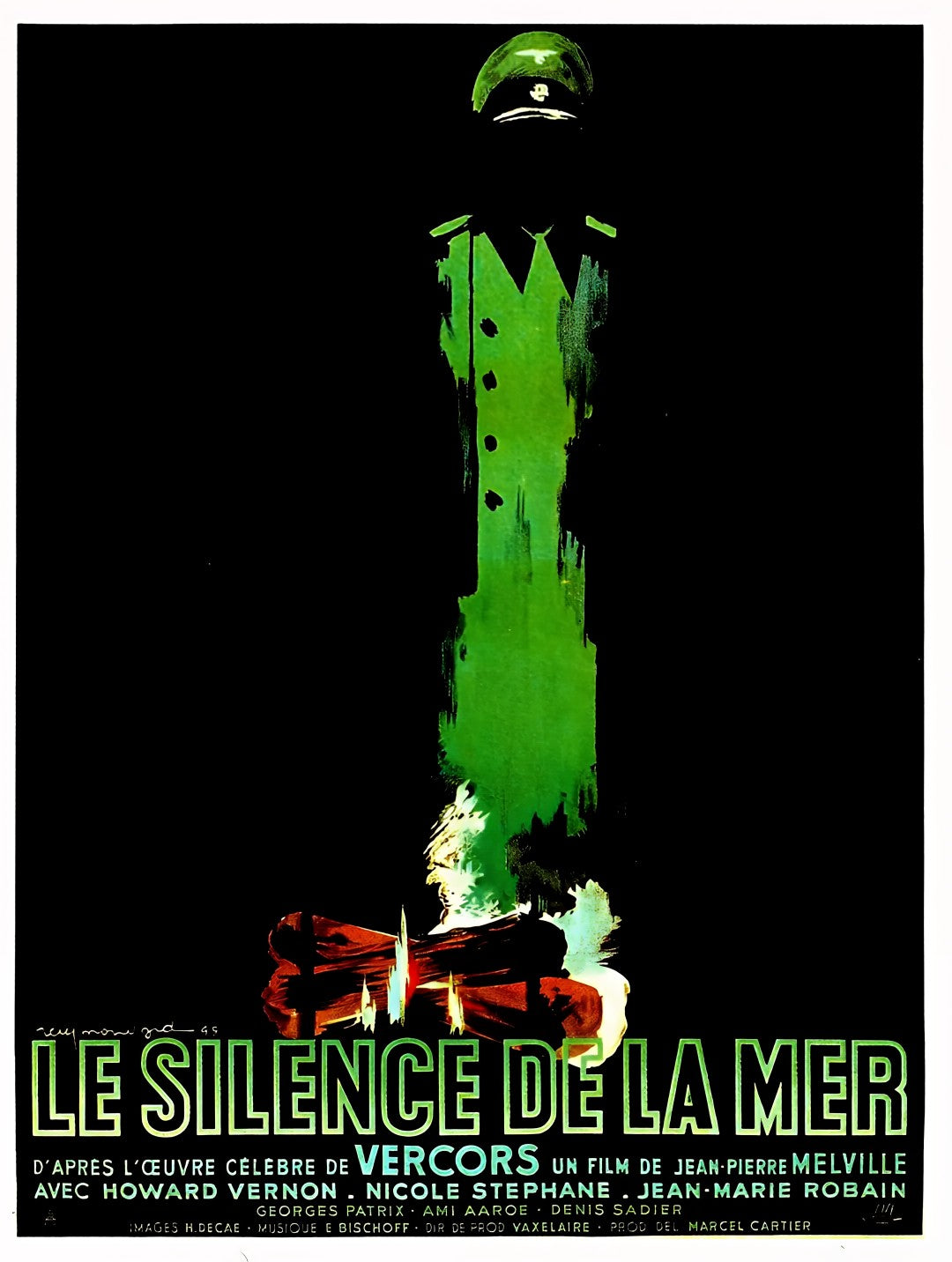 1-Disc Le silence de la mer (1949) 1080P for Gift Movie All RegionPlay Seal Box Blu-ray