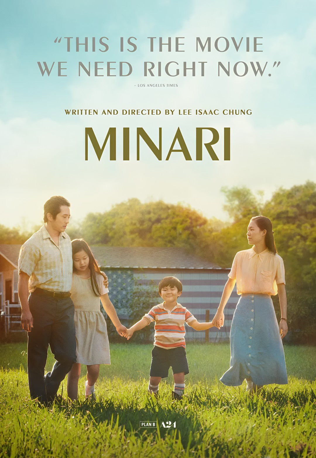 1-Disc Minari (2020) 1080P for Gift Movie All RegionPlay Seal Box Blu-ray