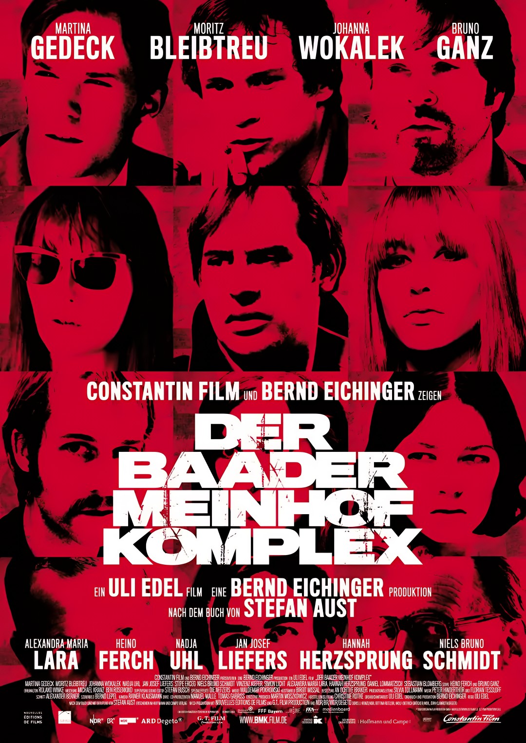 1-Disc Der Baader Meinhof Komplex (2008) 1080P for Gift Movie All RegionPlay Seal Box Blu-ray