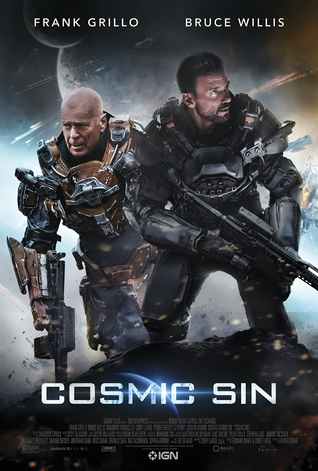 1-Disc Cosmic Sin (2021) 1080P for Gift Movie All RegionPlay Seal Box Blu-ray