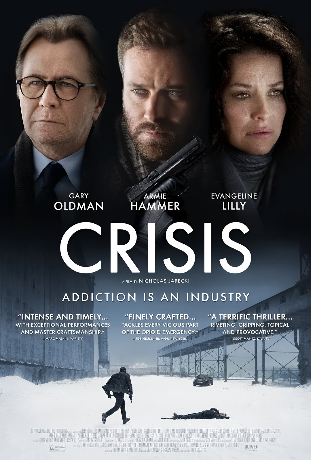 1-Disc Crisis (2021) 1080P for Gift Movie All RegionPlay Seal Box Blu-ray