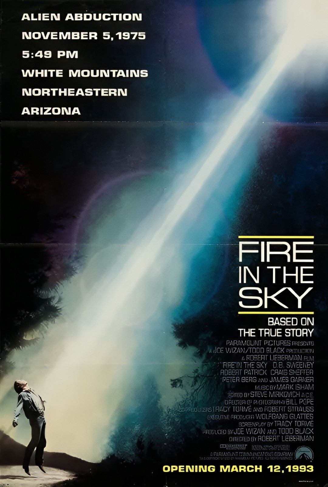 1-Disc Fire in the Sky (1993) 1080P for Gift Movie All RegionPlay Seal Box Blu-ray