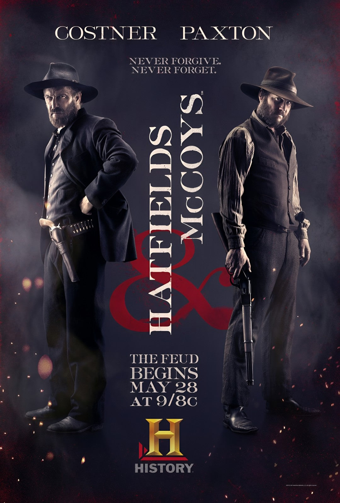 2-Disc Hatfields & McCoys Season 1-2 1080P for Gift Movie All RegionPlay Seal Box Blu-ray