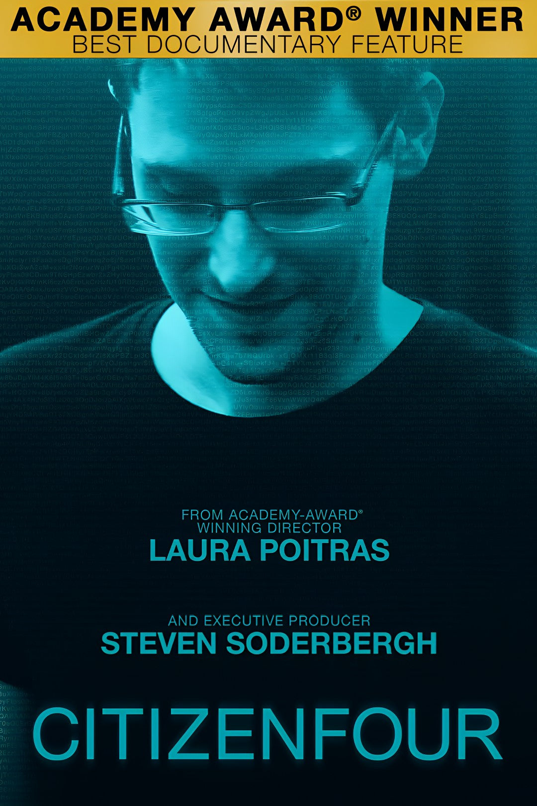 1-Disc Citizenfour (2014) 1080P for Gift Movie All RegionPlay Seal Box Blu-ray