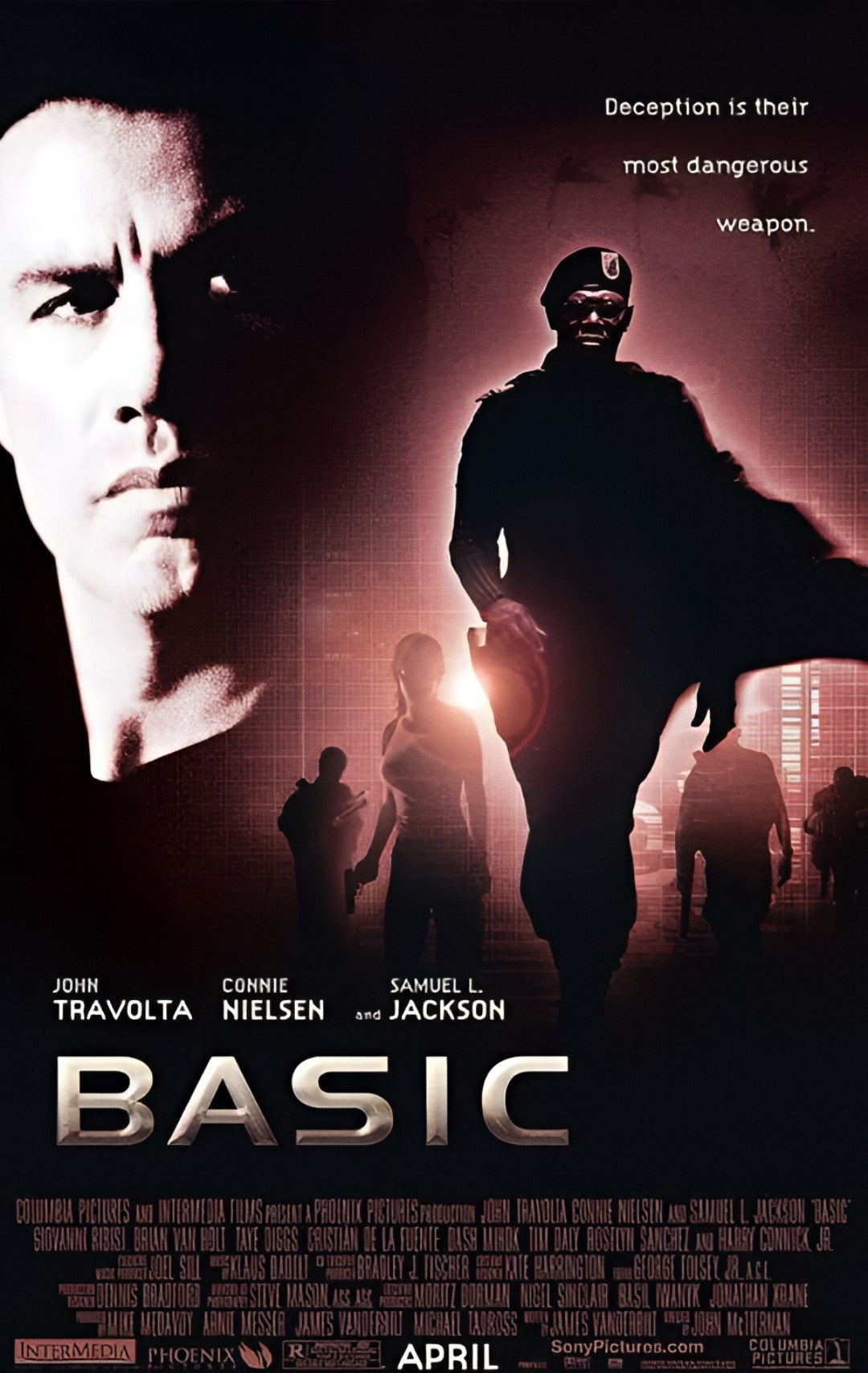 1-Disc Basic (2003) 1080P for Gift Movie All RegionPlay Seal Box Blu-ray