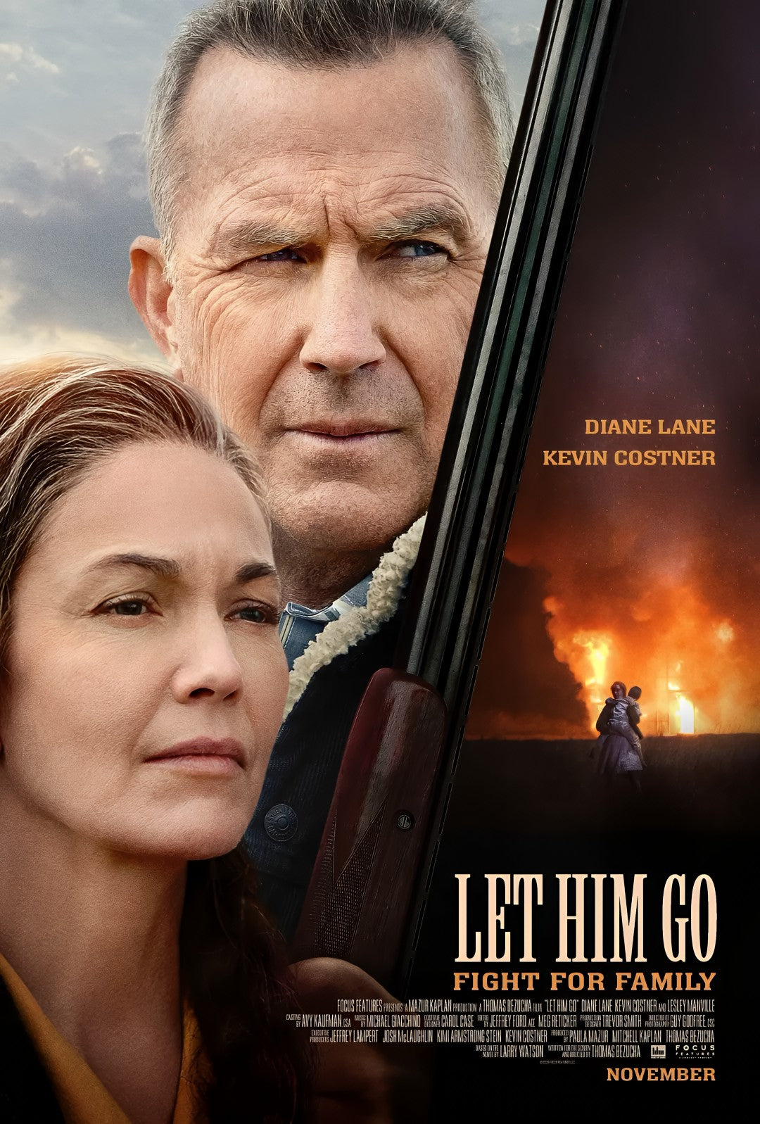 1-Disc Let Him Go (2020) 1080P for Gift Movie All RegionPlay Seal Box Blu-ray