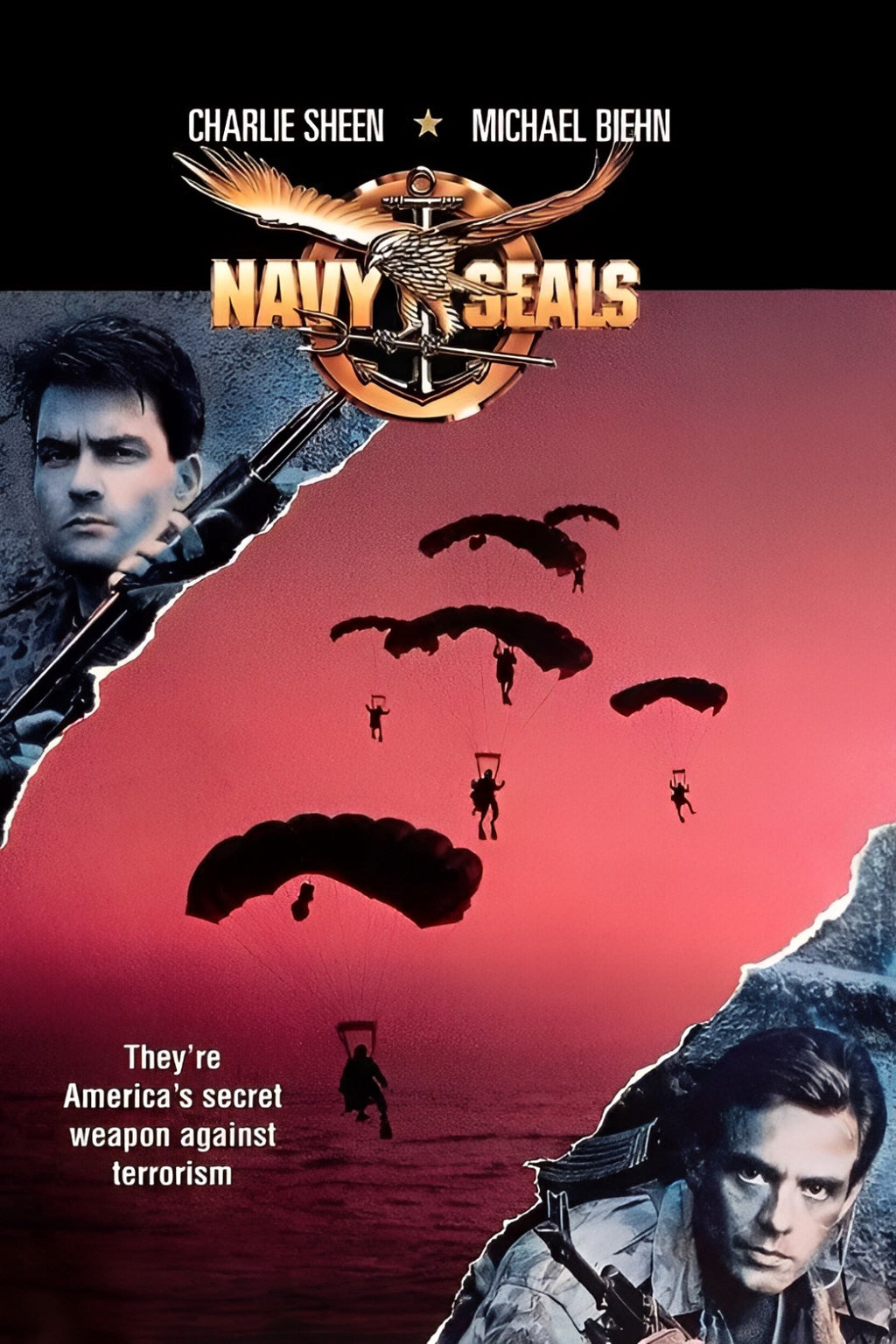 1-Disc Navy Seals (1990) 1080P for Gift Movie All RegionPlay Seal Box Blu-ray
