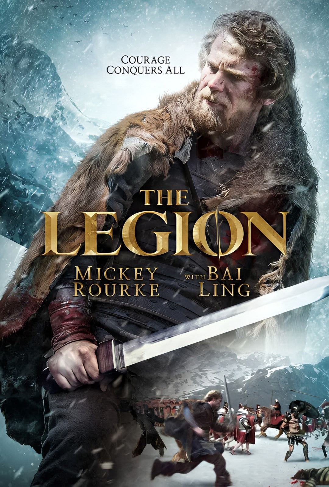 1-Disc Legionnaire's Trail (2020) 1080P for Gift Movie All RegionPlay Seal Box Blu-ray