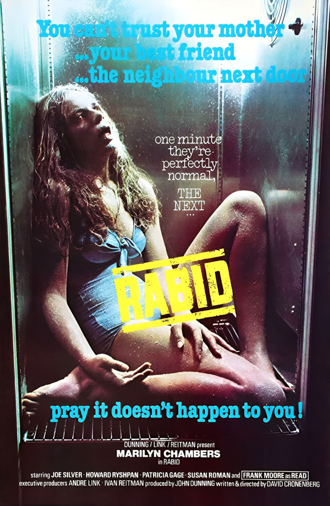 1-Disc Rabid (1977) 1080P for Gift Movie All RegionPlay Seal Box Blu-ray
