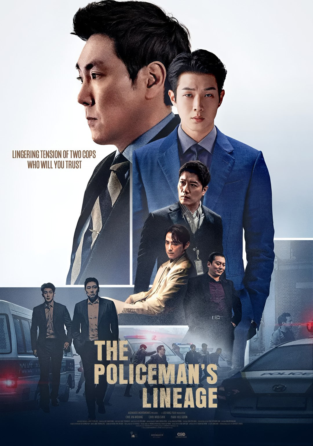 1-Disc The Policeman's Lineage (2022) 1080P for Gift Movie All RegionPlay Seal Box Blu-ray