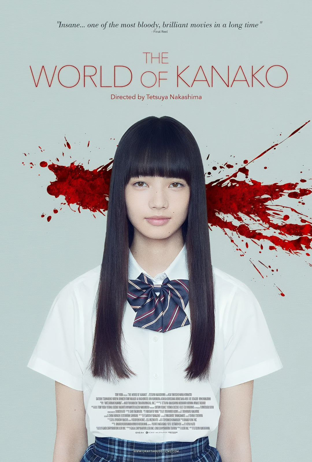 1-Disc The World of Kanako (2014) 1080P for Gift Movie All RegionPlay Seal Box Blu-ray