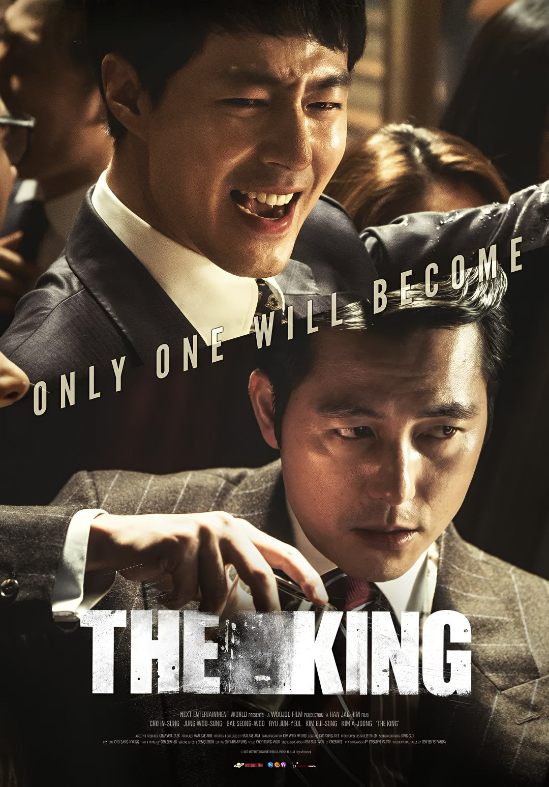 1-Disc The King (2017) 1080P for Gift Movie All RegionPlay Seal Box Blu-ray
