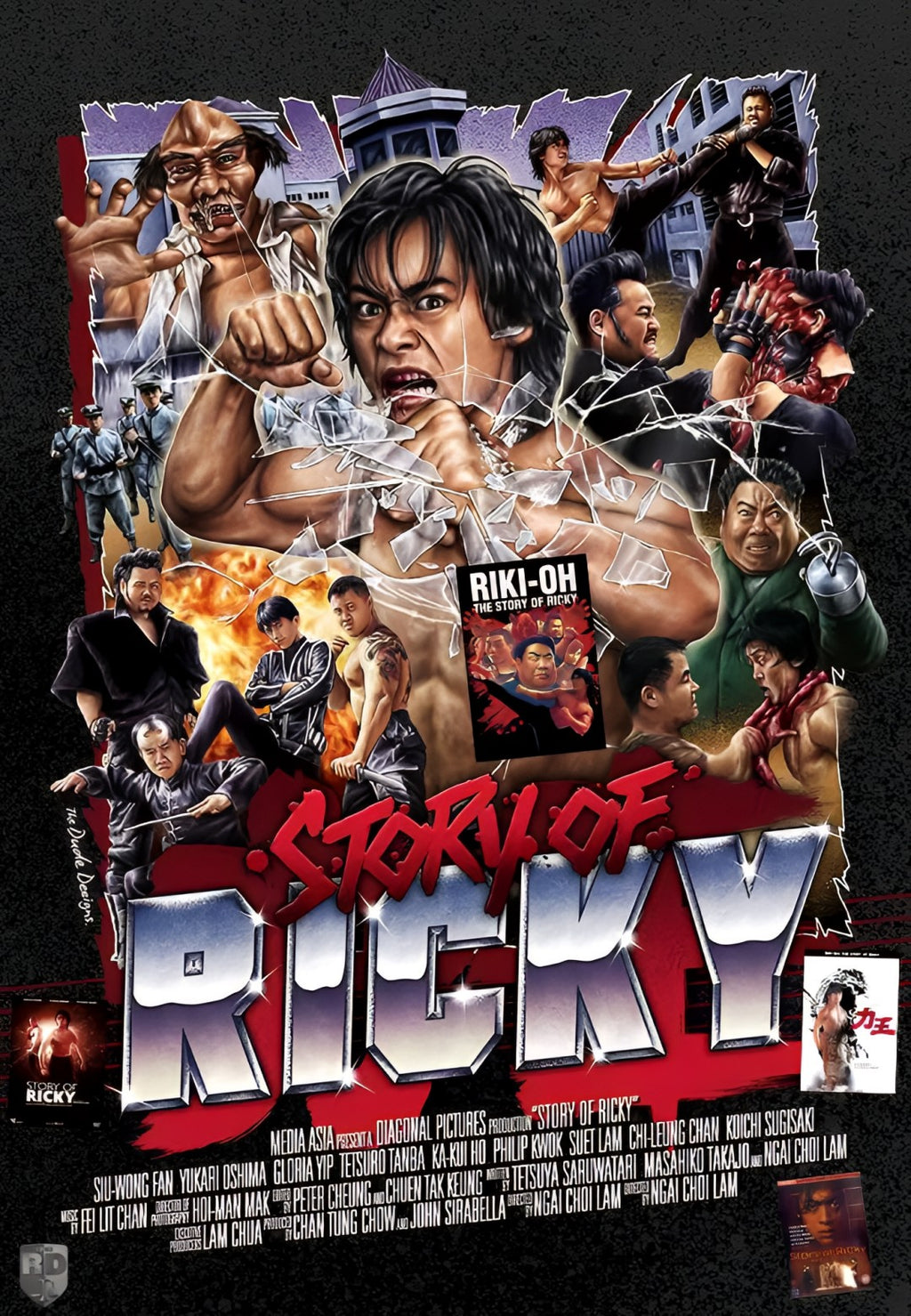 1-Disc Story of Ricky (1992) 1080P for Gift Movie All RegionPlay Seal Box Blu-ray