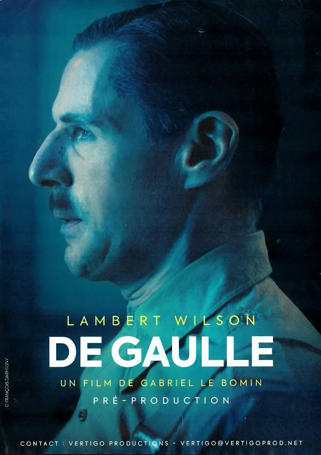 1-Disc De Gaulle (2020) 1080P for Gift Movie All RegionPlay Seal Box Blu-ray