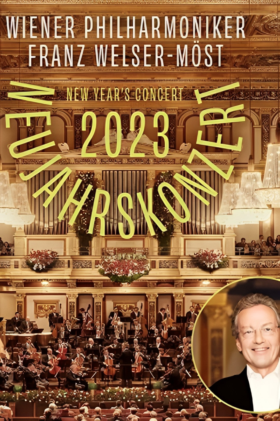1-Disc Neujahrskonzert der Wiener Philharmoniker 2023 (2023) 1080P for Gift Movie All RegionPlay Seal Box Blu-ray
