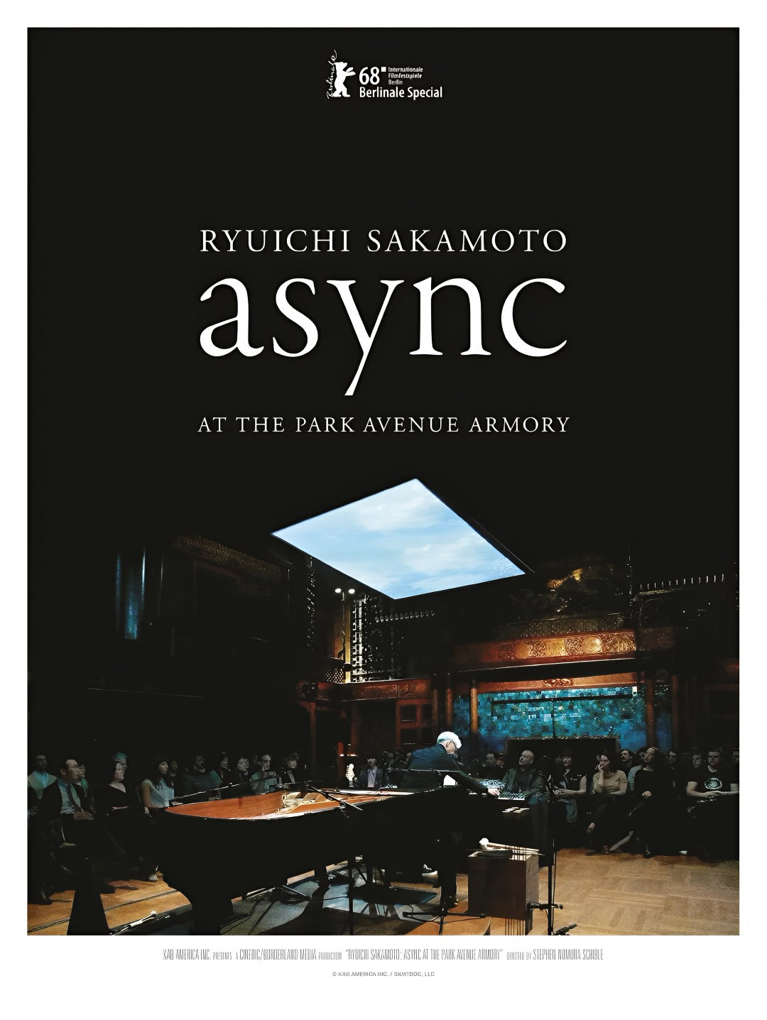 1-Disc RYUICHI SAKAMOTO: async AT THE PARK AVENUE ARMORY (2018) 1080P for Gift Movie All RegionPlay Seal Box Blu-ray