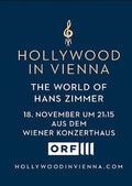 1-Disc Hollywood in Vienna 2018: The World of Hans Zimmer (2018) 1080P for Gift Movie All RegionPlay Seal Box Blu-ray
