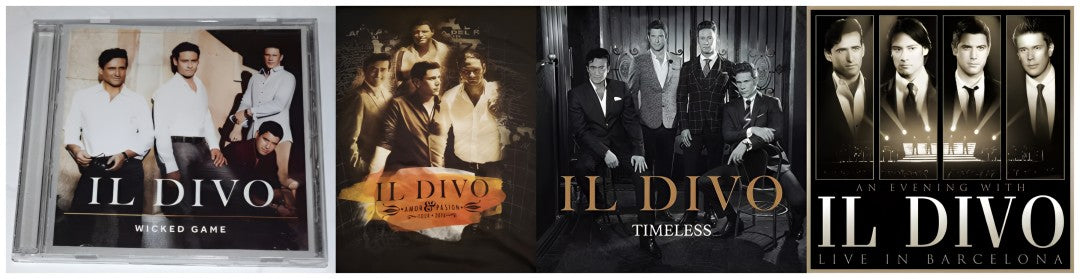 4-Disc IL DIVO Season 1-4 1080P for Gift Movie All RegionPlay Seal Box Blu-ray