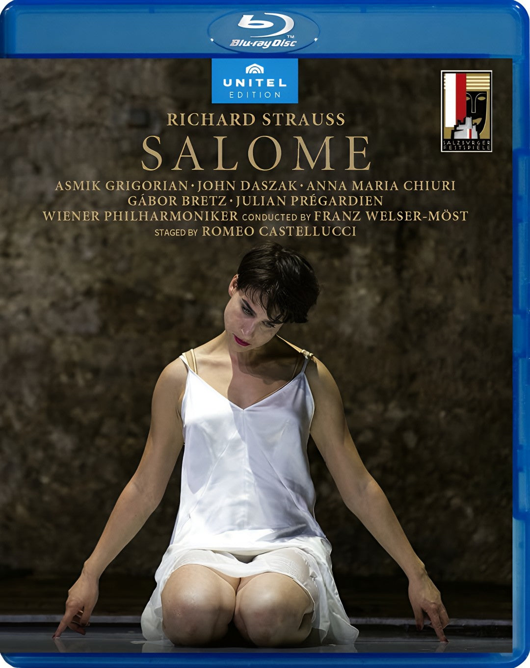1-Disc Strauss: Salome 1080P for Gift Movie All RegionPlay Seal Box Blu-ray