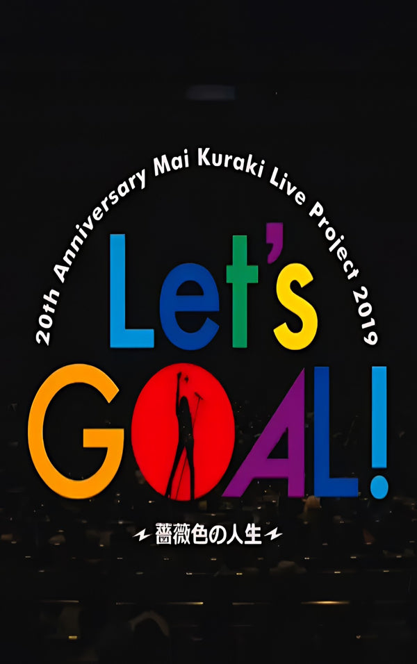 1-Disc 20th Anniversary Mai Kuraki Live Project 2019 ‘Let’s GOAL！ 1080P for Gift Movie All RegionPlay Seal Box Blu-ray
